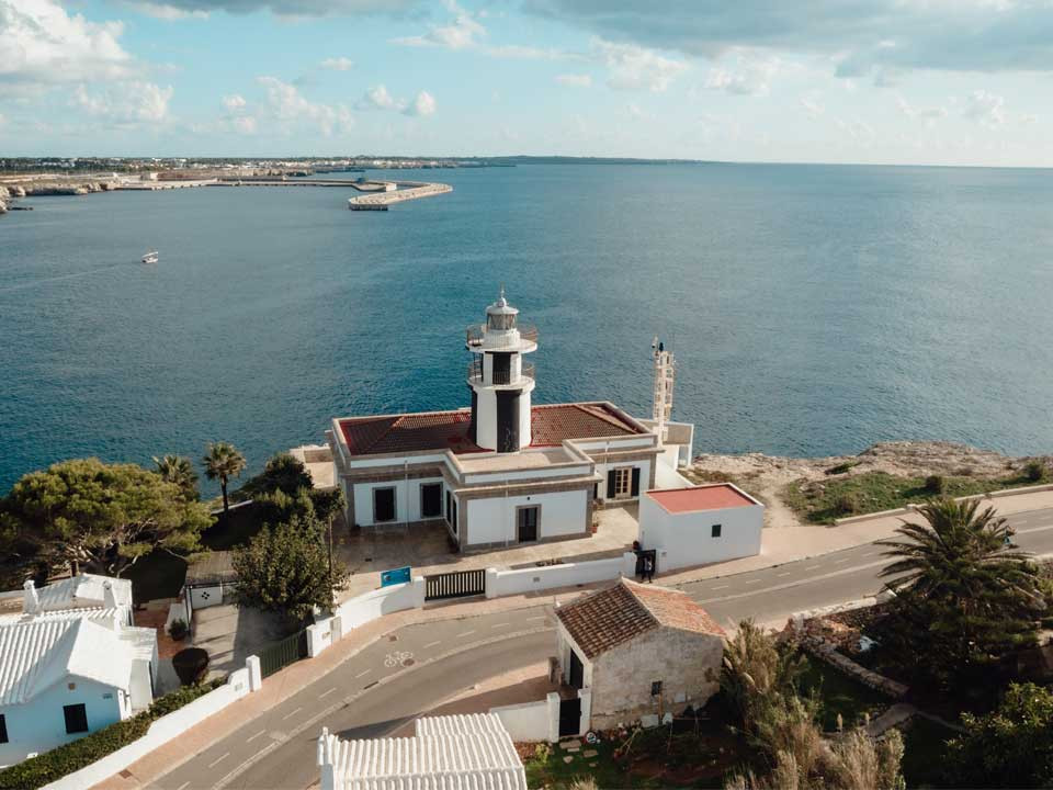 faro sa farola menorca 